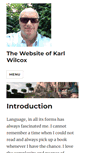 Mobile Screenshot of karlwilcox.com